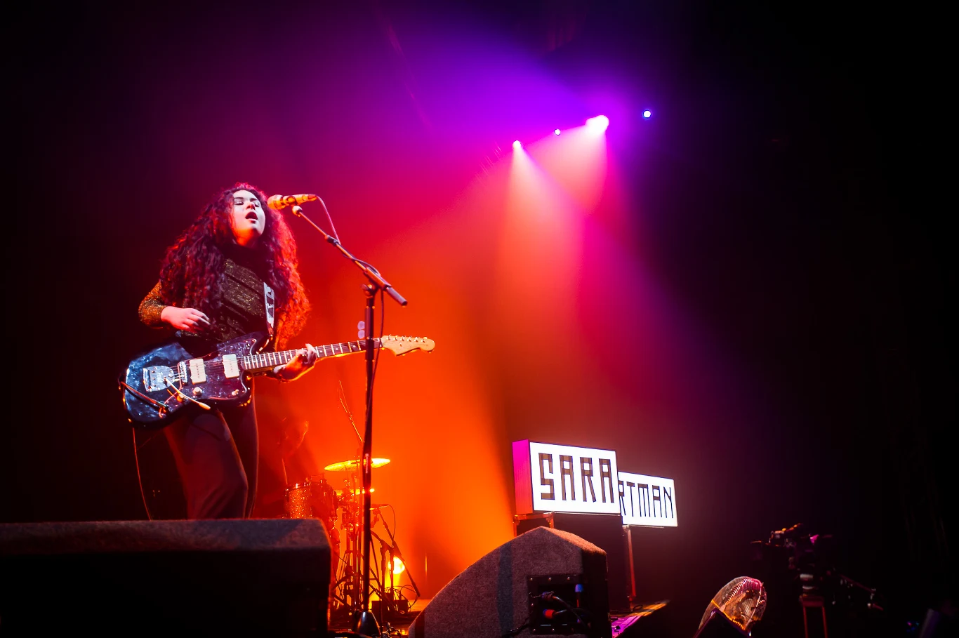 Sara Hartman na koncercie w Warszawie