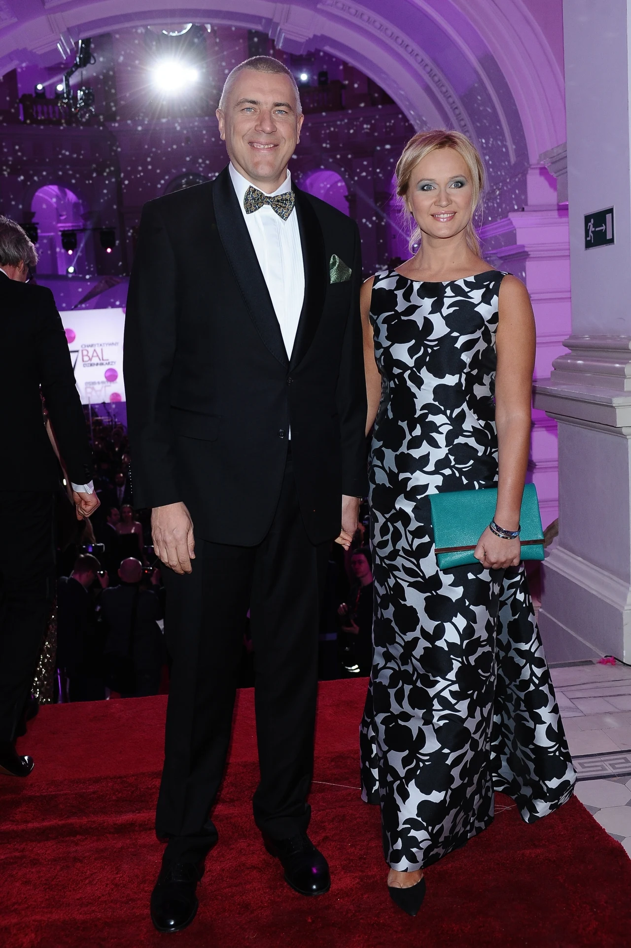 Roman Giertych z żoną Roman Giertych z żoną