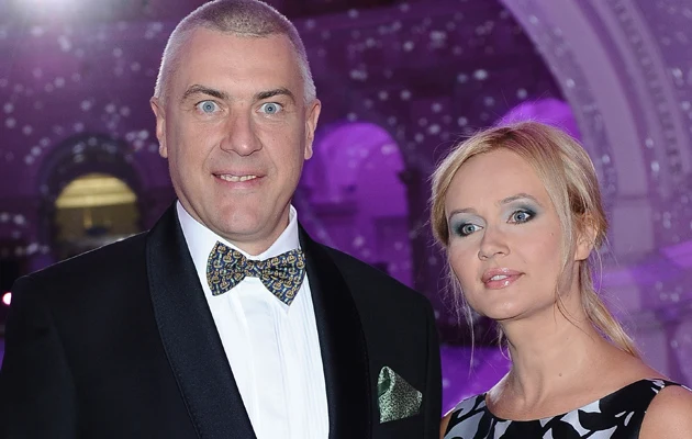 Giertych z żoną Giertych z żoną