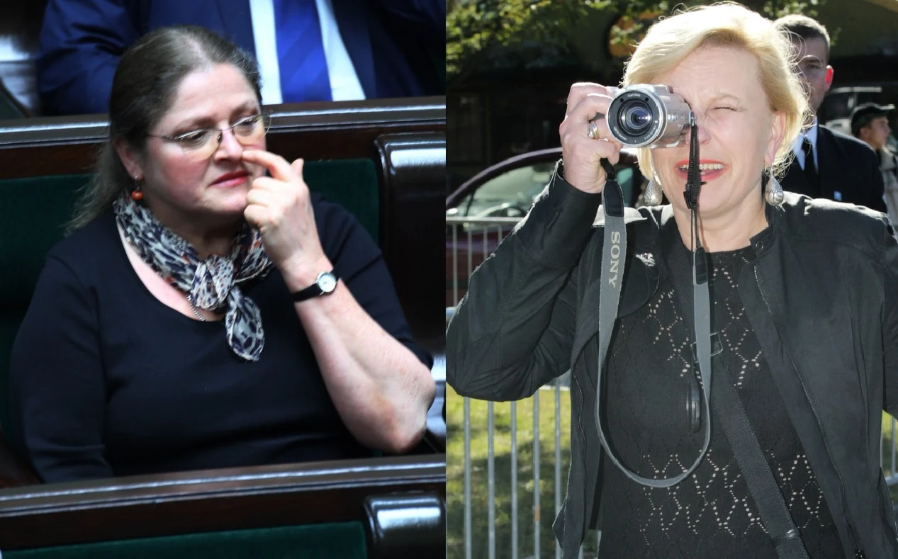 Krystyna Pawłowicz i Krystyna Janda Krystyna Pawłowicz i Krystyna Janda