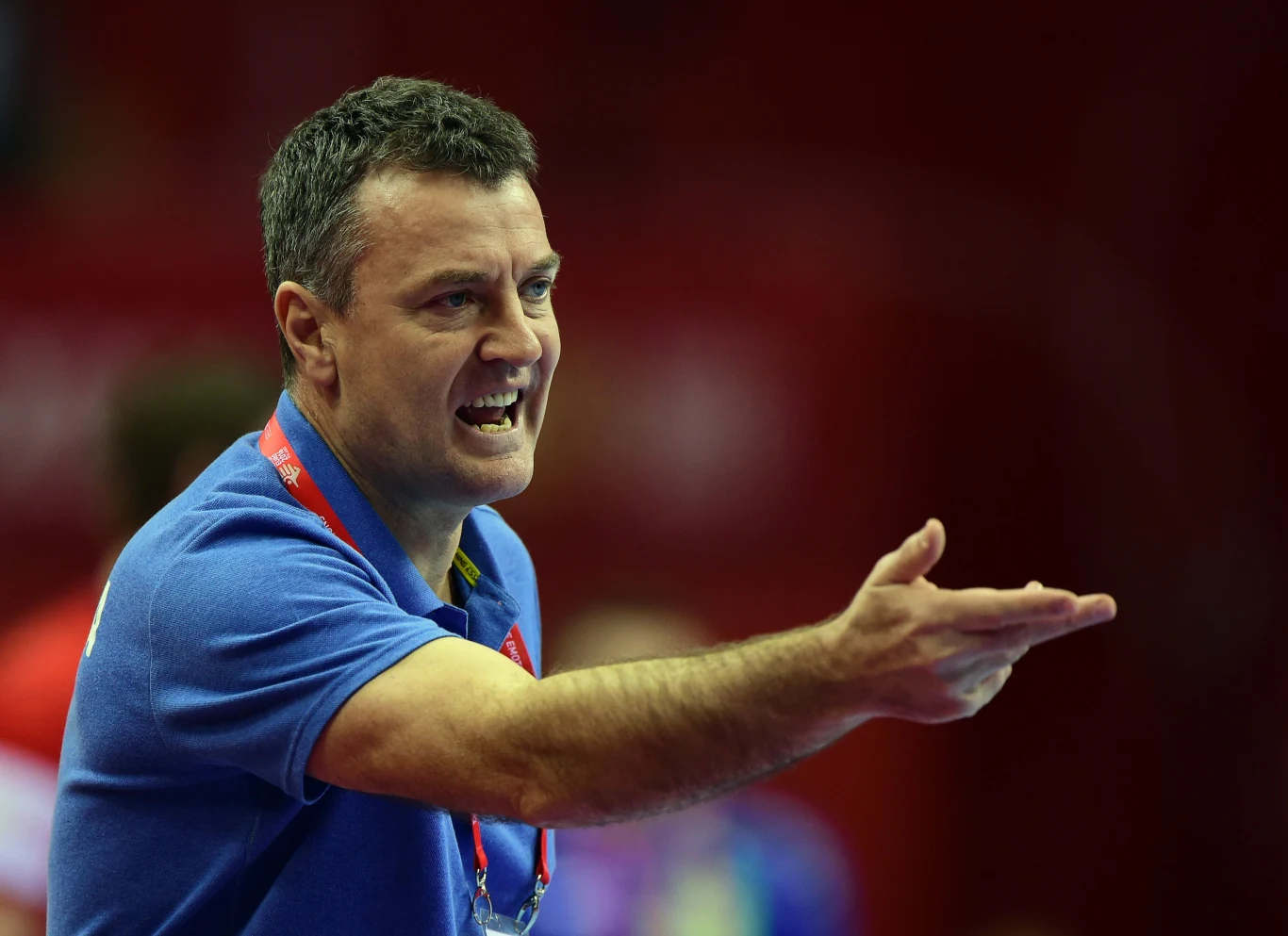 Ivica Obrvan, trener Macedończyków Ivica Obrvan, trener Macedończyków