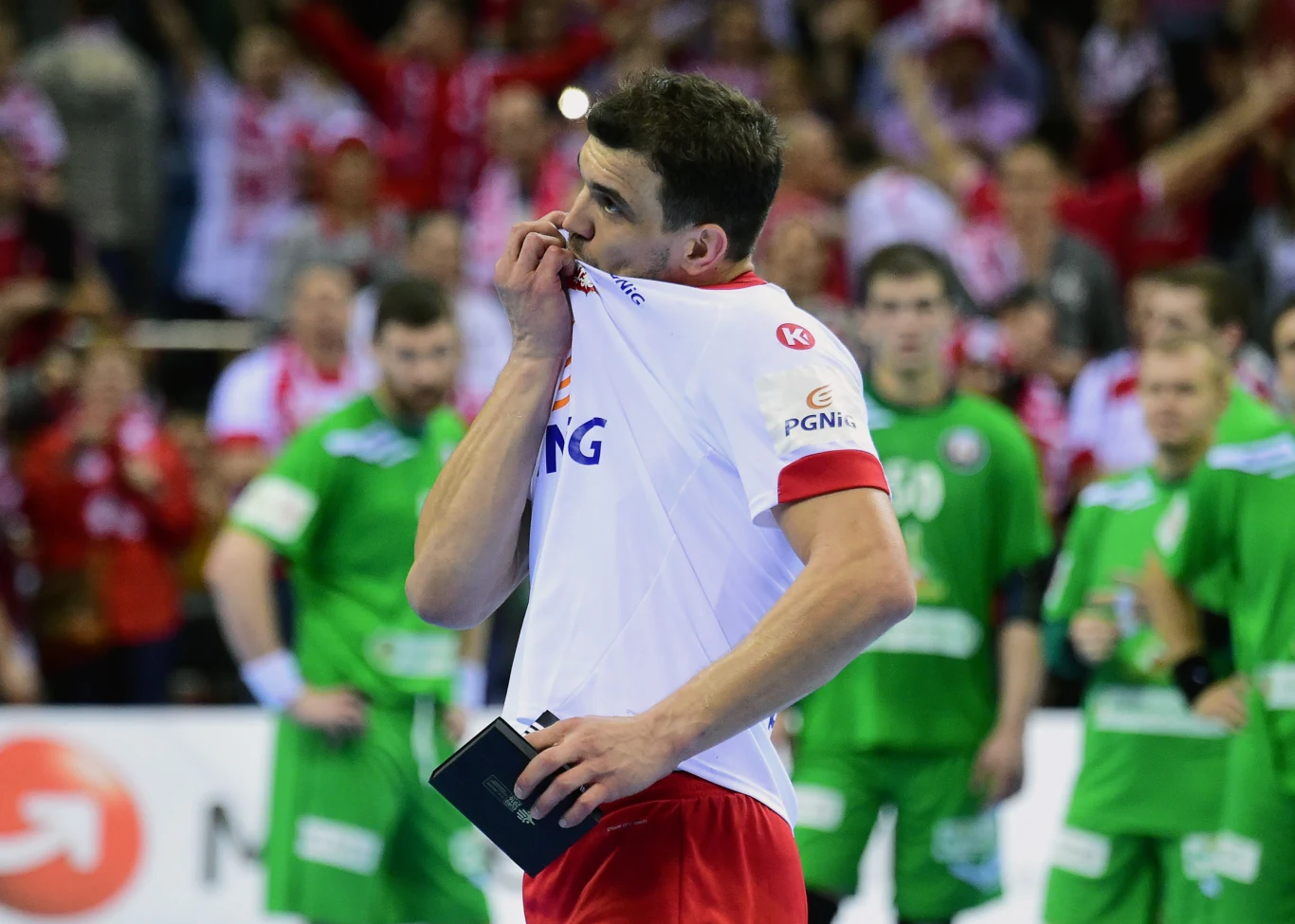 Michał Jurecki z nagrodą dla najlepszego zawodnika meczu