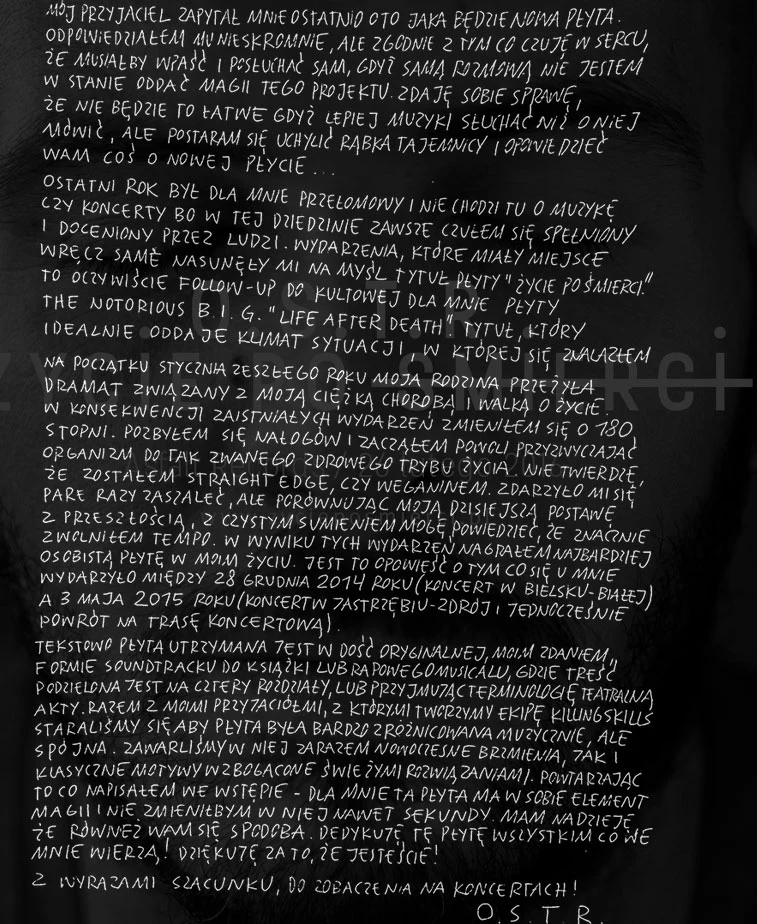 O.S.T.R. o płycie "Życie po śmierci" O.S.T.R. o płycie "Życie po śmierci"