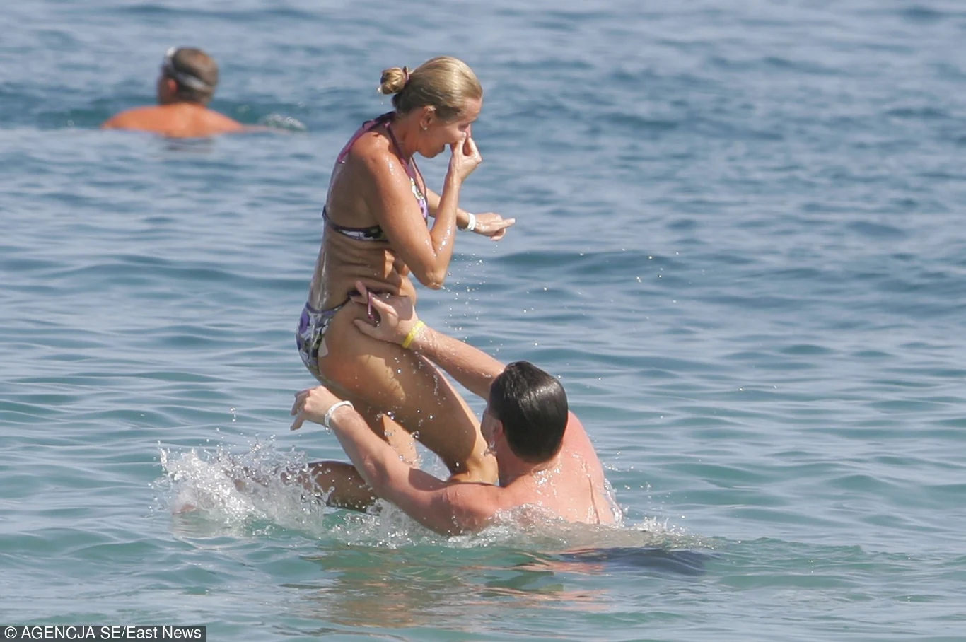 Hanna Lis na wakacjach z Tomkiem