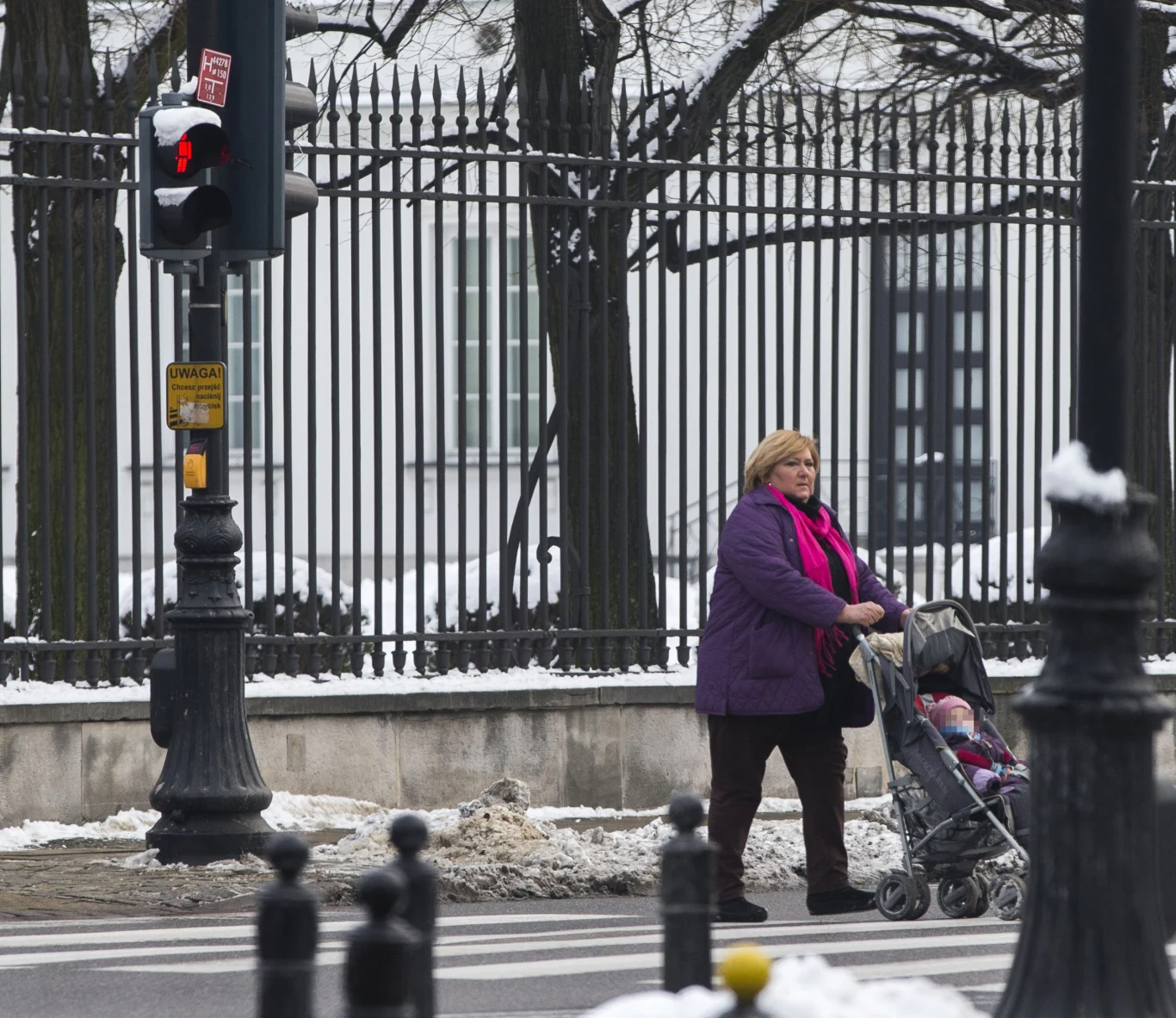 Anna Komorowska z wnuczką
