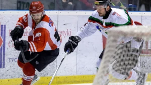 Petr Szinagl (z lewej) z Comarchu Cracovii i Radosław Galant z GKS-u Tychy