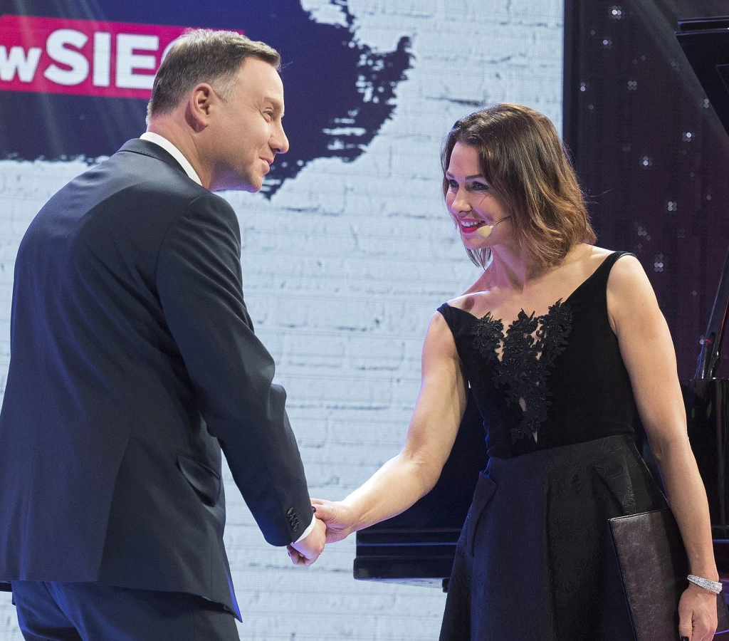 Andrzej Duda i Anna Popek Andrzej Duda i Anna Popek