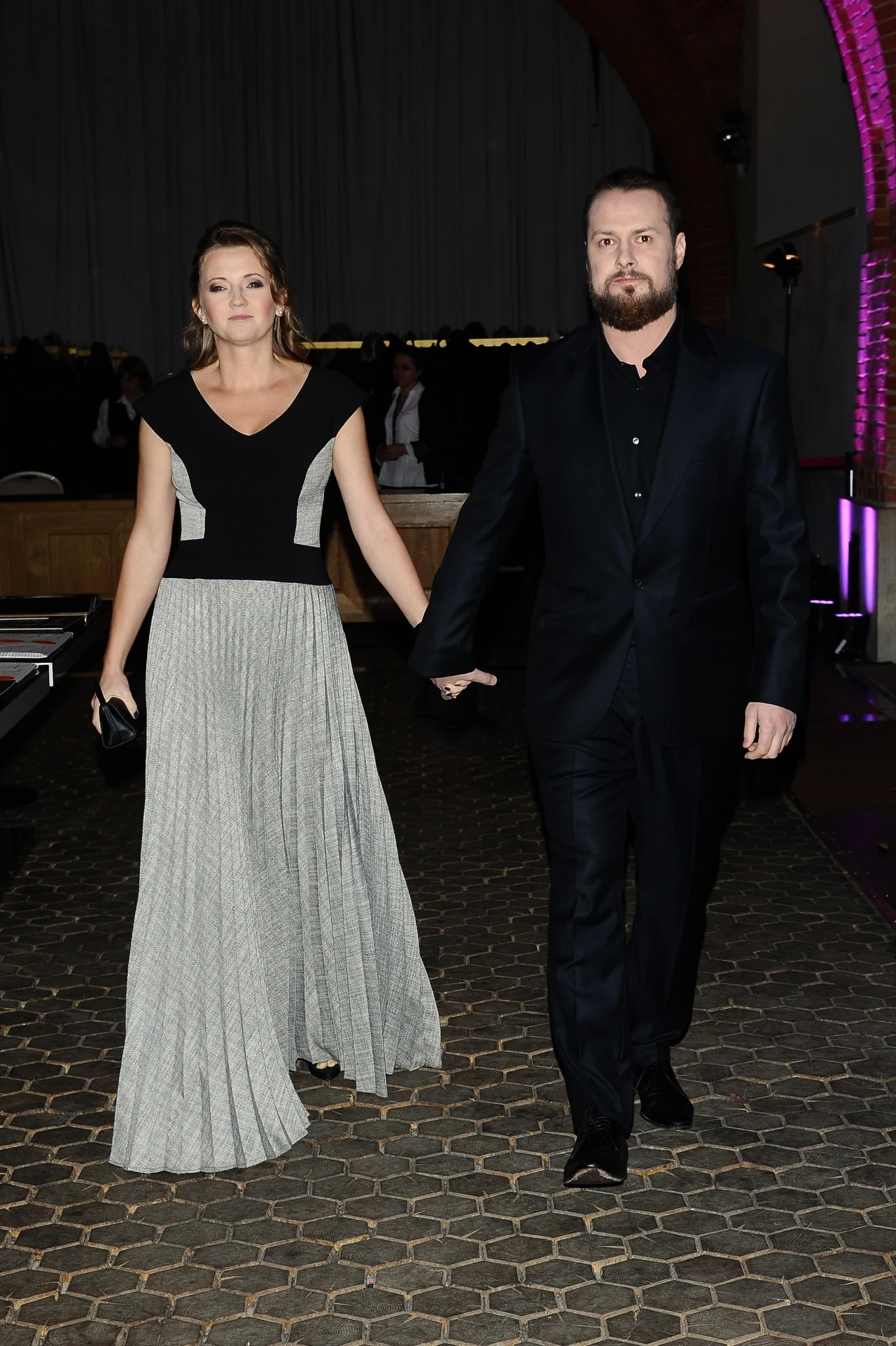 Paweł Małaszyński z żoną Paweł Małaszyński z żoną