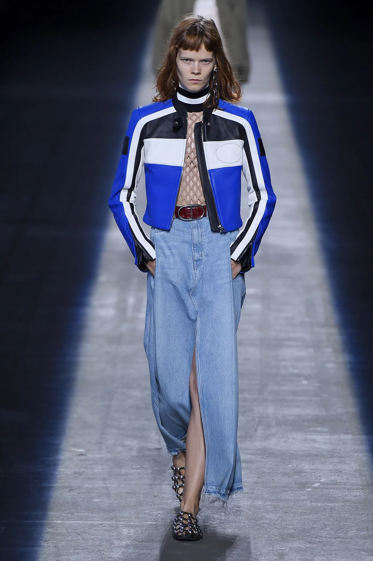 Spódnica o długości maxi, pokaz: Alexander Wang Spódnica o długości maxi, pokaz: Alexander Wang