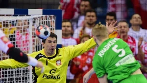 Bramkarz reprezentacji Polski Sławomir Szmal