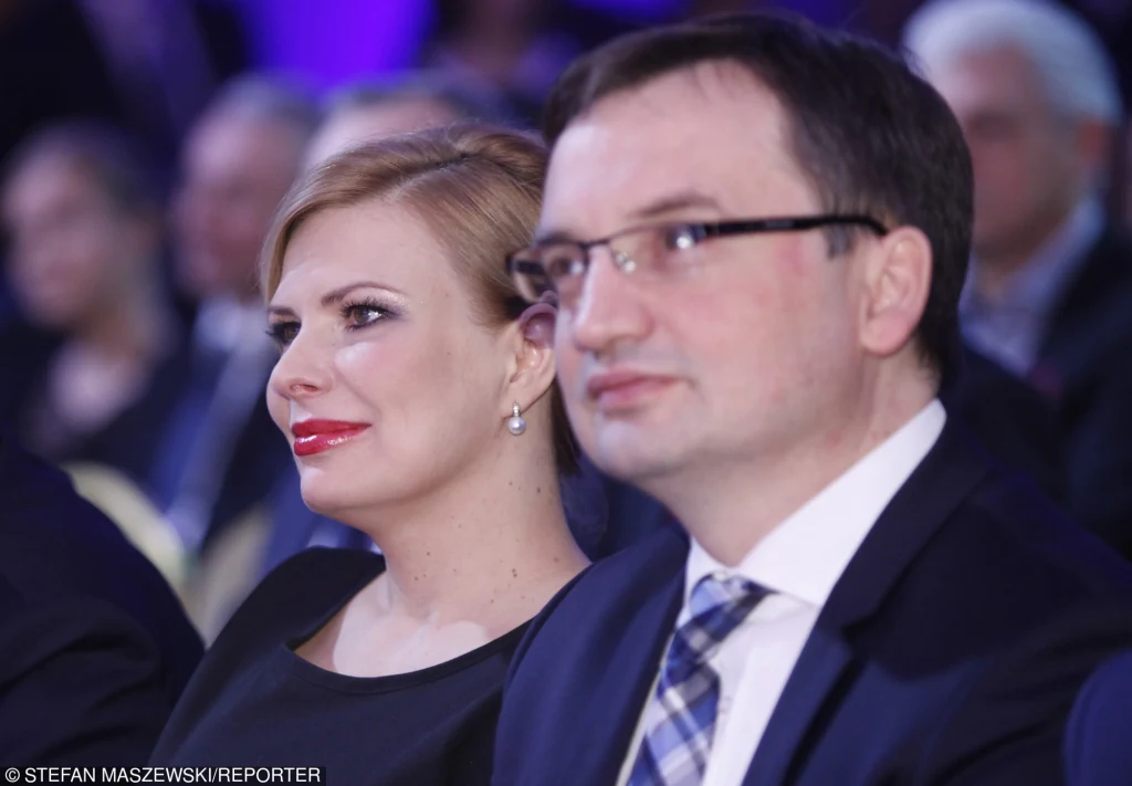 Zbigniew Ziobro i Patrycja Kotecka Zbigniew Ziobro i Patrycja Kotecka