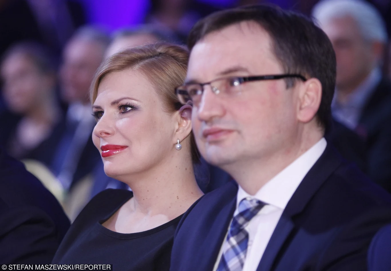 Zbigniew Ziobro i Patrycja Kotecka