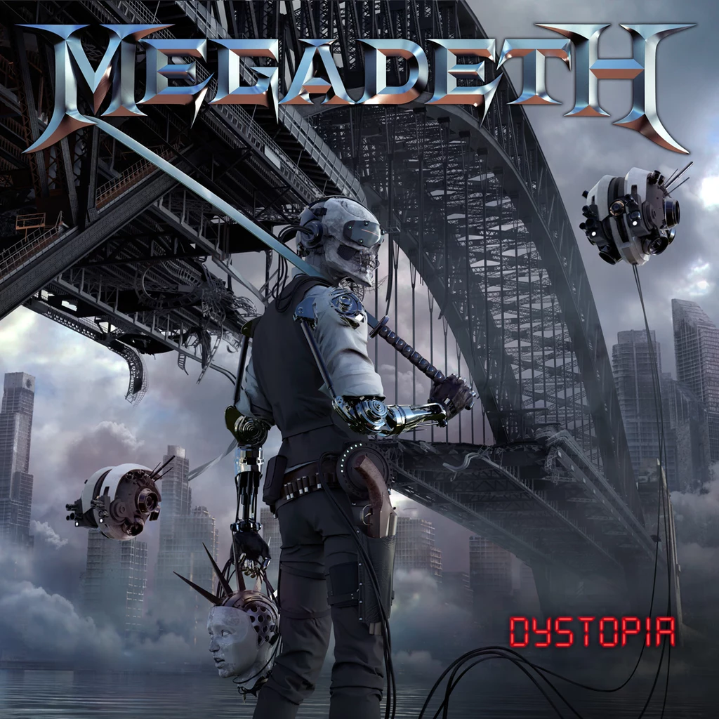 Okładka płyty "Dystopia" Megadeth Okładka płyty "Dystopia" Megadeth