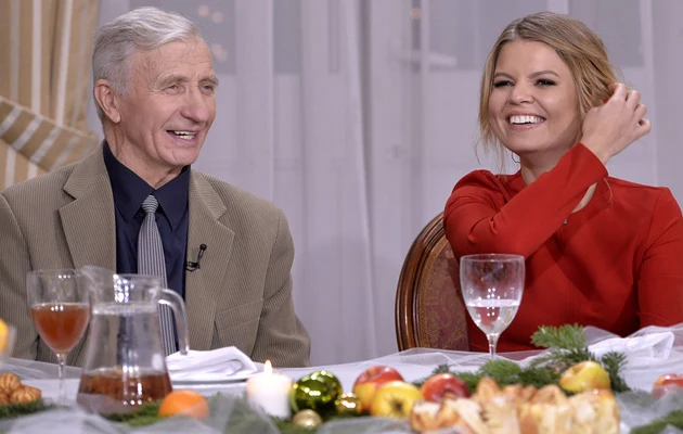 Eugeniusz Rudzki w towarzystwie Marty Manowskiej