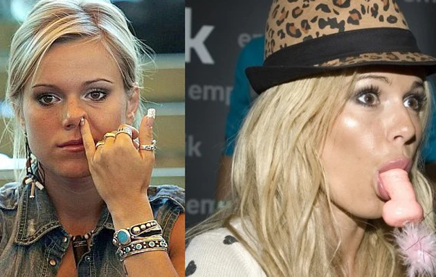 Doda dłubie w nosie i liże sztucznego penisa Doda dłubie w nosie i liże sztucznego penisa