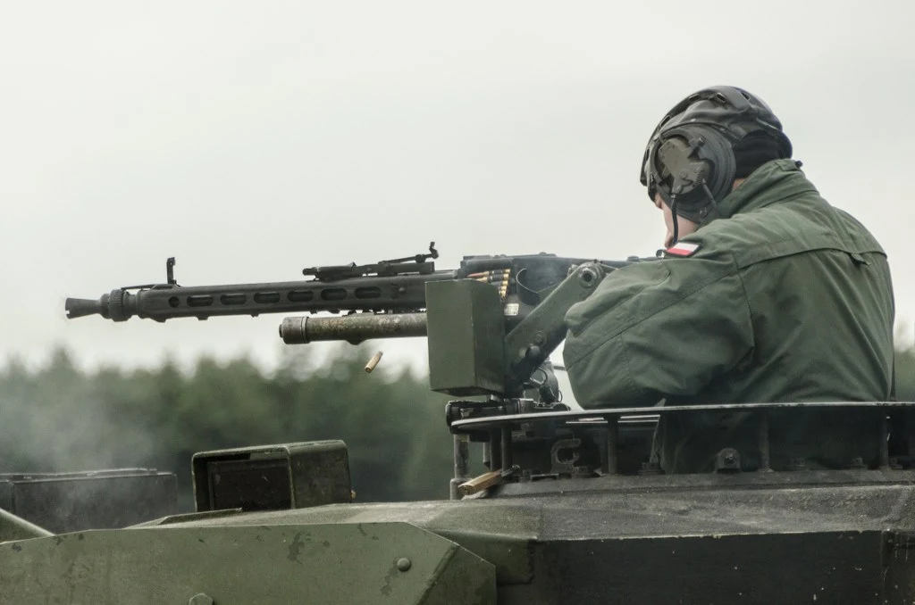 Leopardy 2A5 z 2. kompanii czołgów z 34. Brygady Kawalerii Pancernej z Żagania Leopardy 2A5 z 2. kompanii czołgów z 34. Brygady Kawalerii Pancernej z Żagania