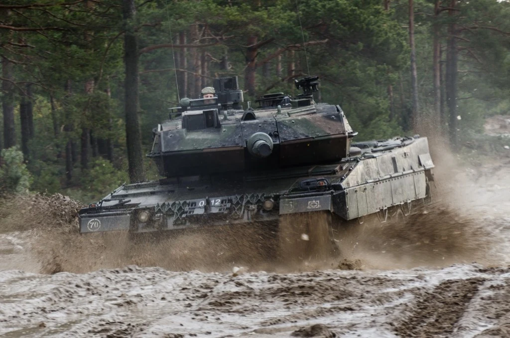 Leopardy 2A5 z 2. kompanii czołgów z 34. Brygady Kawalerii Pancernej z Żagania Leopardy 2A5 z 2. kompanii czołgów z 34. Brygady Kawalerii Pancernej z Żagania