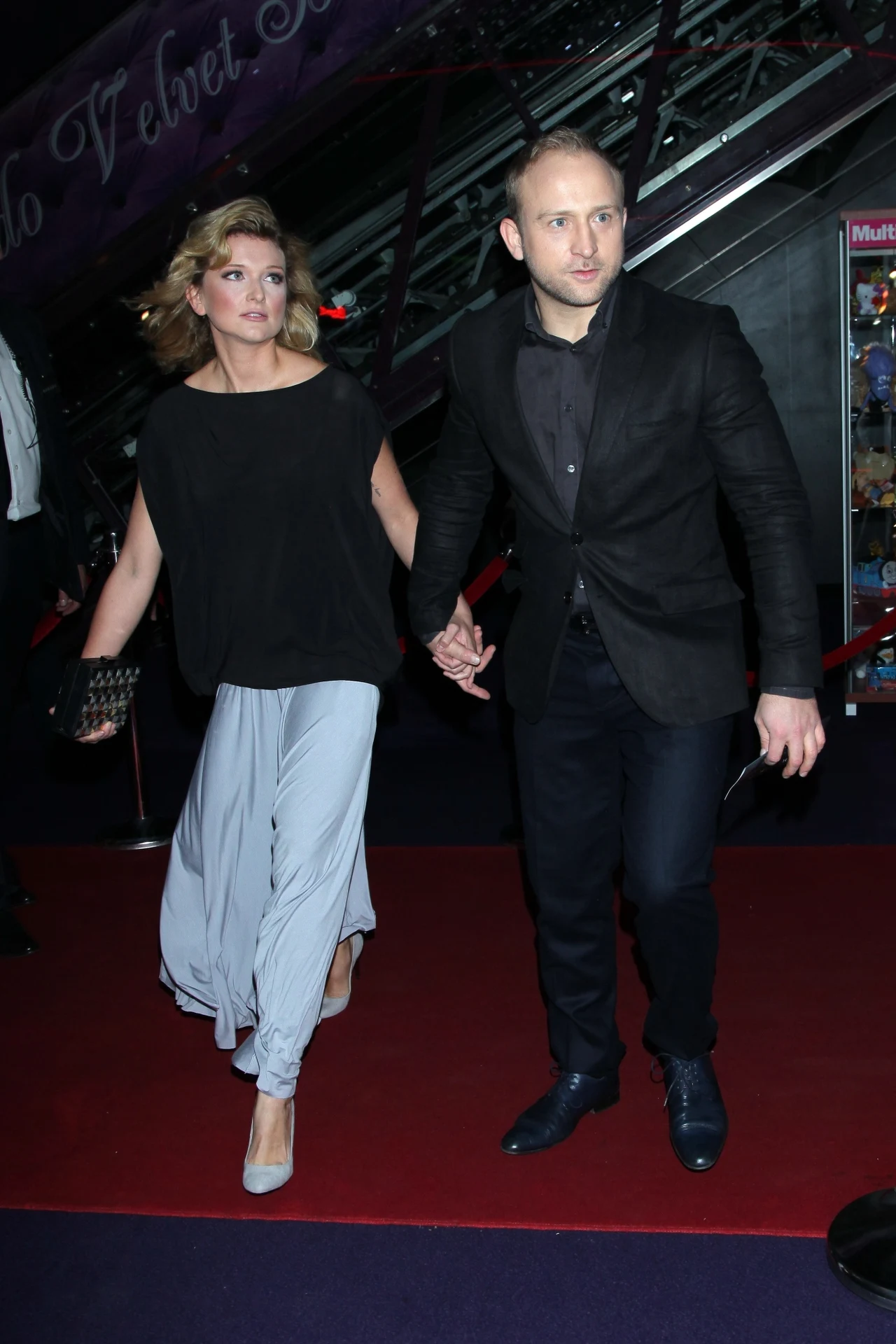 Borys Szyc z ukochaną Borys Szyc z ukochaną