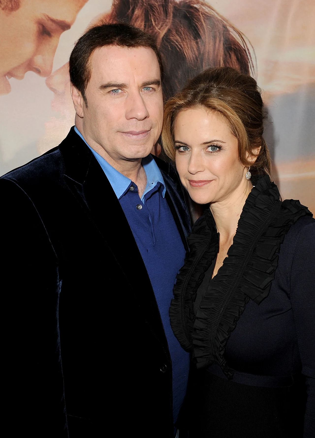 John Travolta z żoną John Travolta z żoną