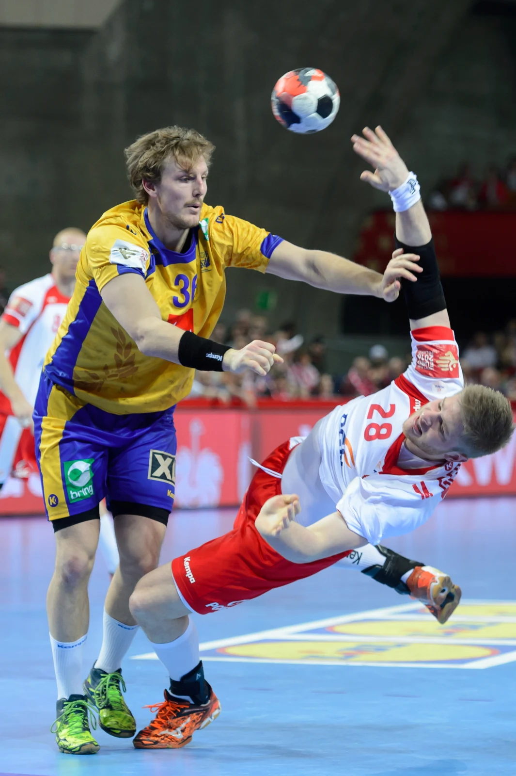 Polscy piłkarze ręczni pokonali we Wrocławiu 26-24 Szwecję i zajęli siódme miejsce w mistrzostwach Europy Polscy piłkarze ręczni pokonali we Wrocławiu 26-24 Szwecję i zajęli siódme miejsce w mistrzostwach Europy