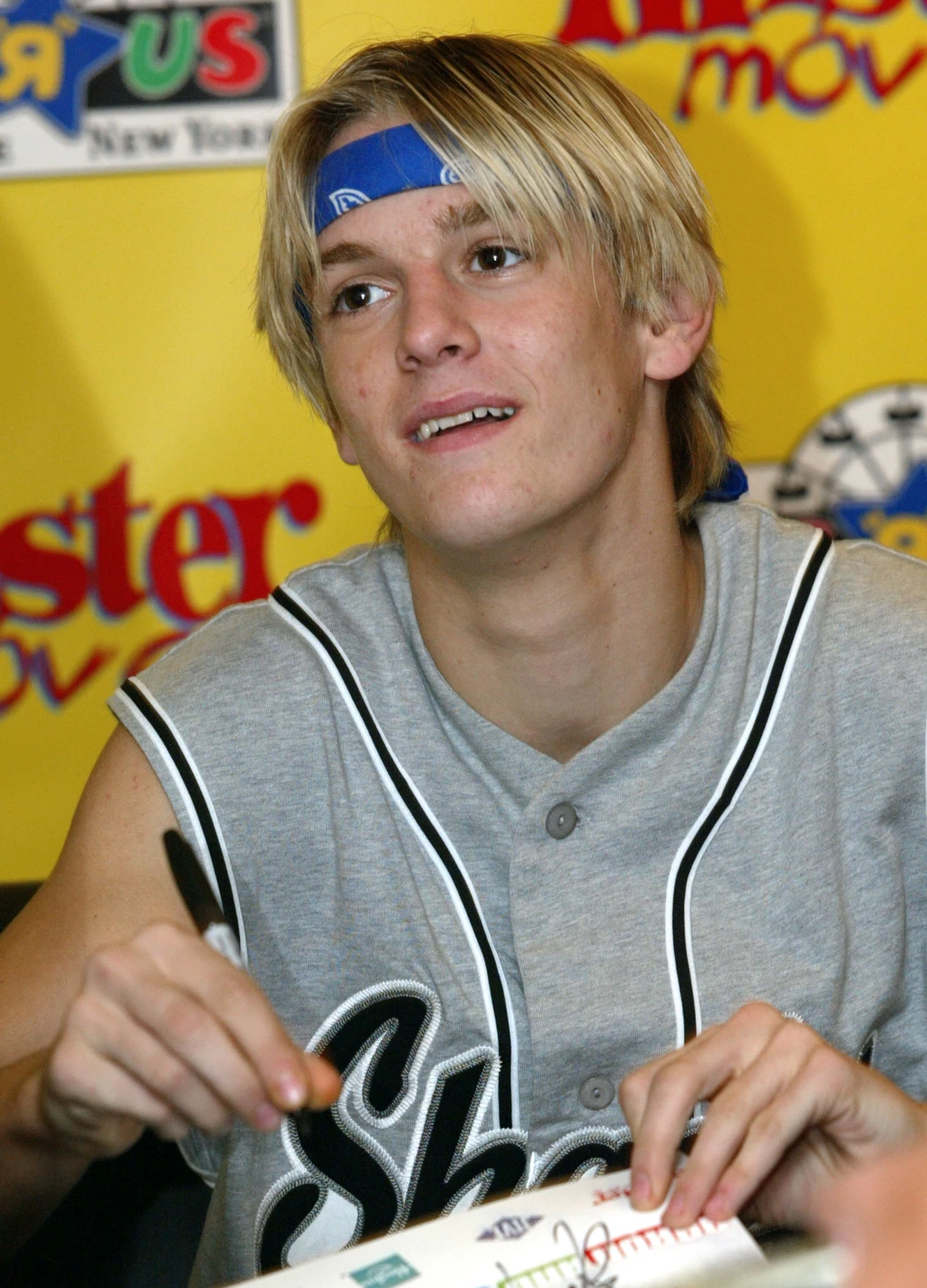 Aaron Carter w dzieciństwie