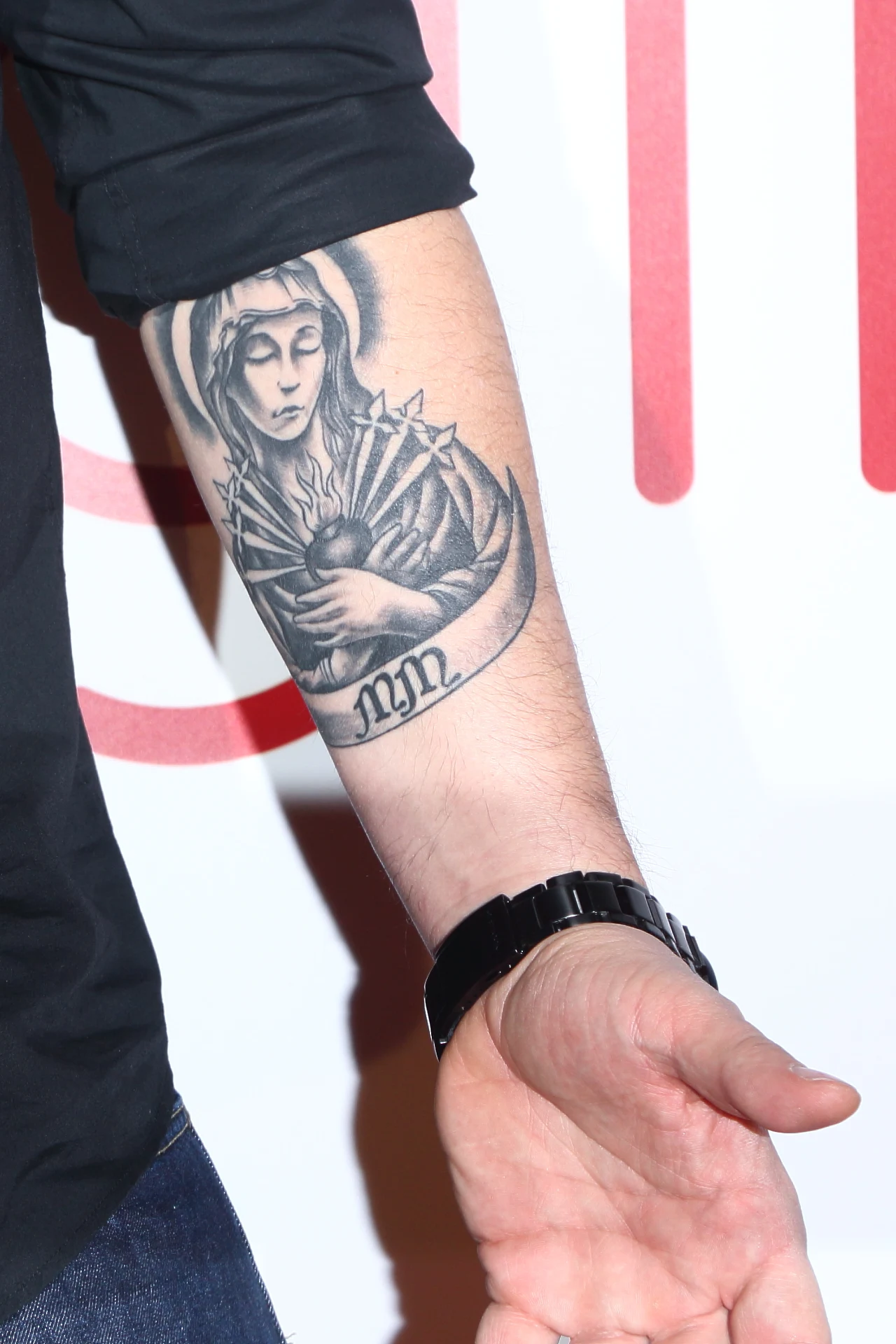 Tatuaż Tomasza Karolaka Tatuaż Tomasza Karolaka