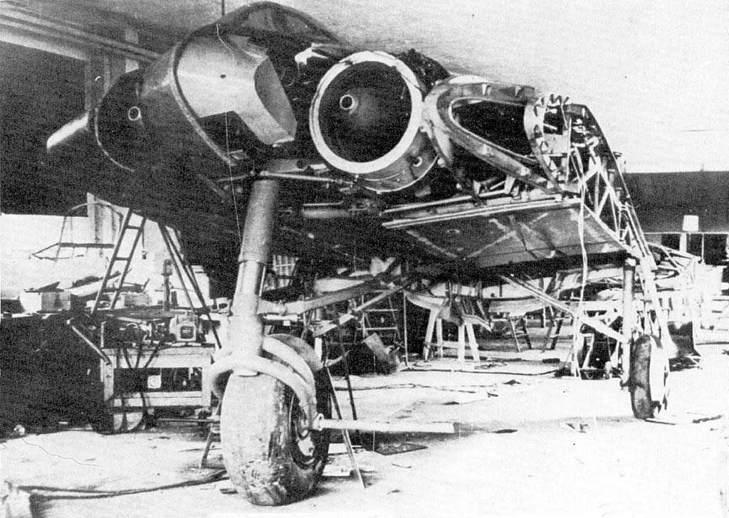 Ho-229 V3 - nieukończony trzeci prototyp samolotu