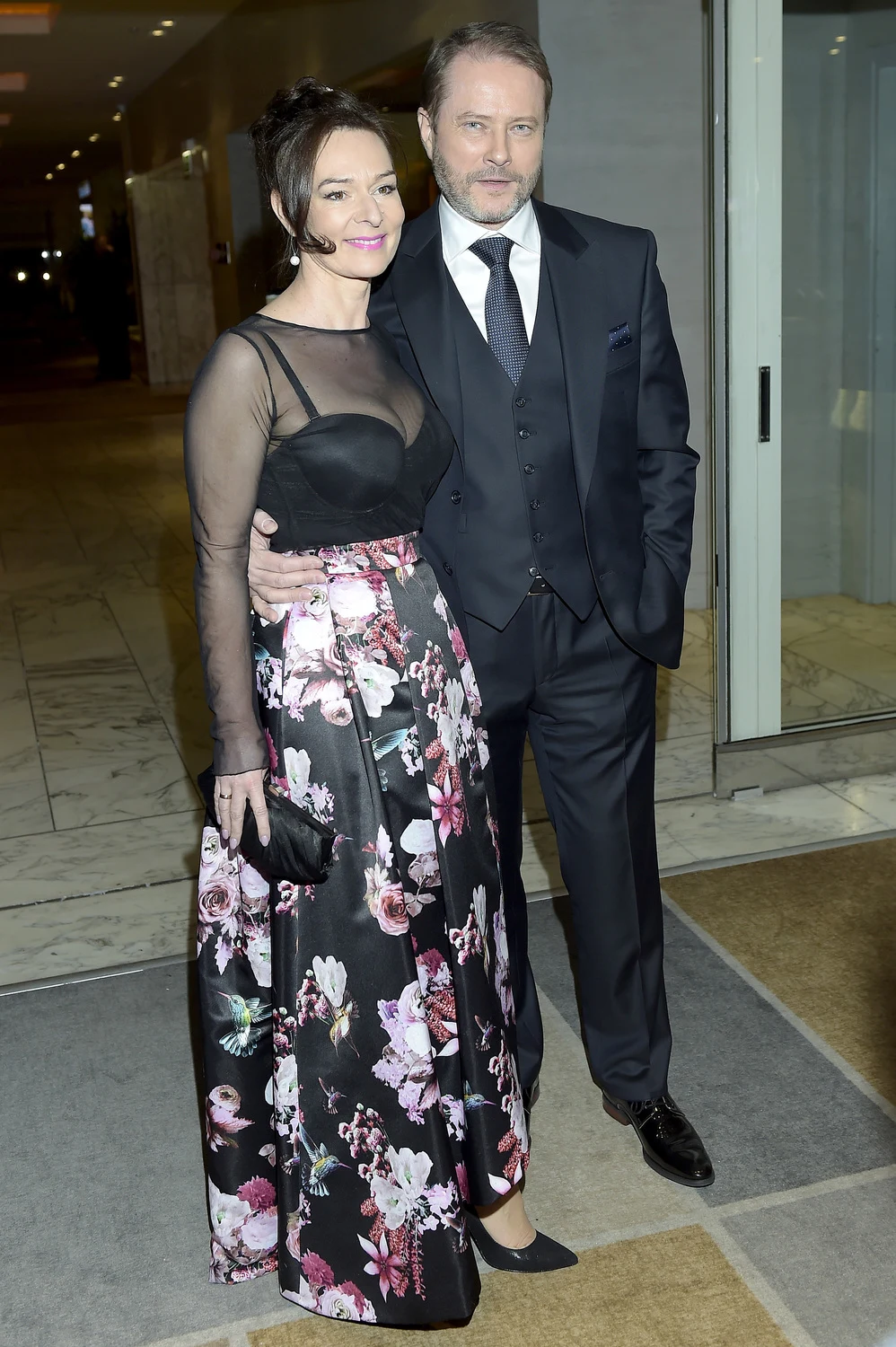 Artur Żmijewski z żoną Artur Żmijewski z żoną