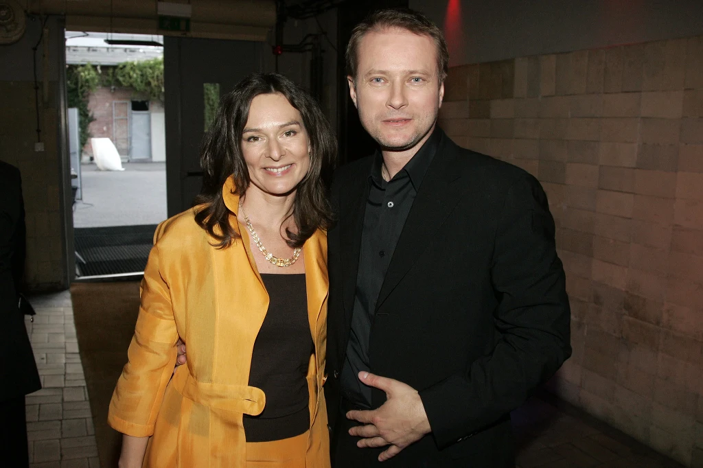 Artur Żmijewski z żoną Artur Żmijewski z żoną