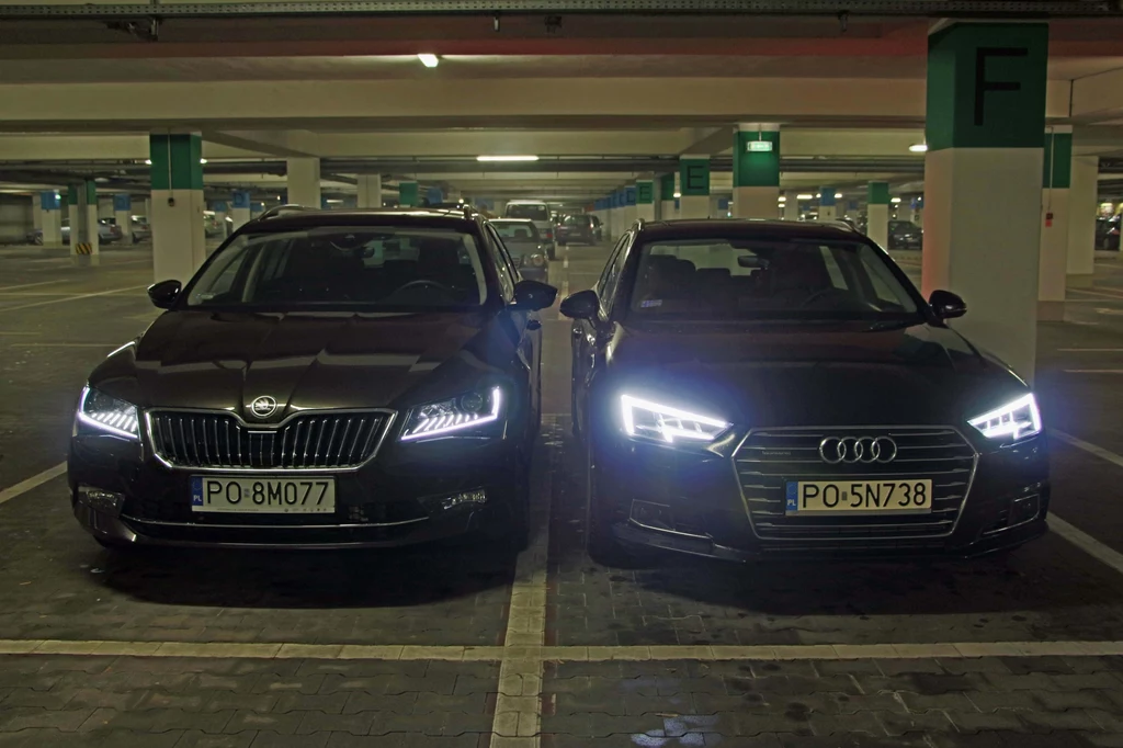 Skoda Superb i Audi A4