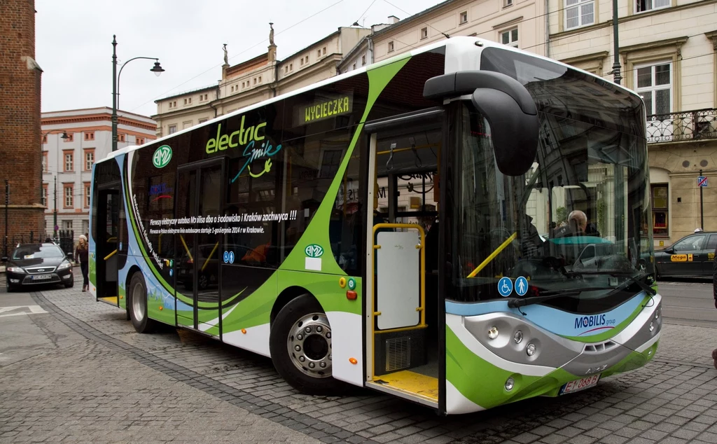 Elektryczne autobusy można spotkać już między innymi w Krakowie