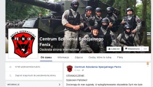 Profil grupy Fenix na Facebooku