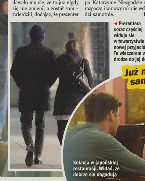 Tomasz Kammel z nową przyjaciółką Tomasz Kammel z nową przyjaciółką