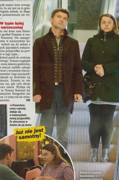 Tomasz Kammel z nową przyjaciółką Tomasz Kammel z nową przyjaciółką