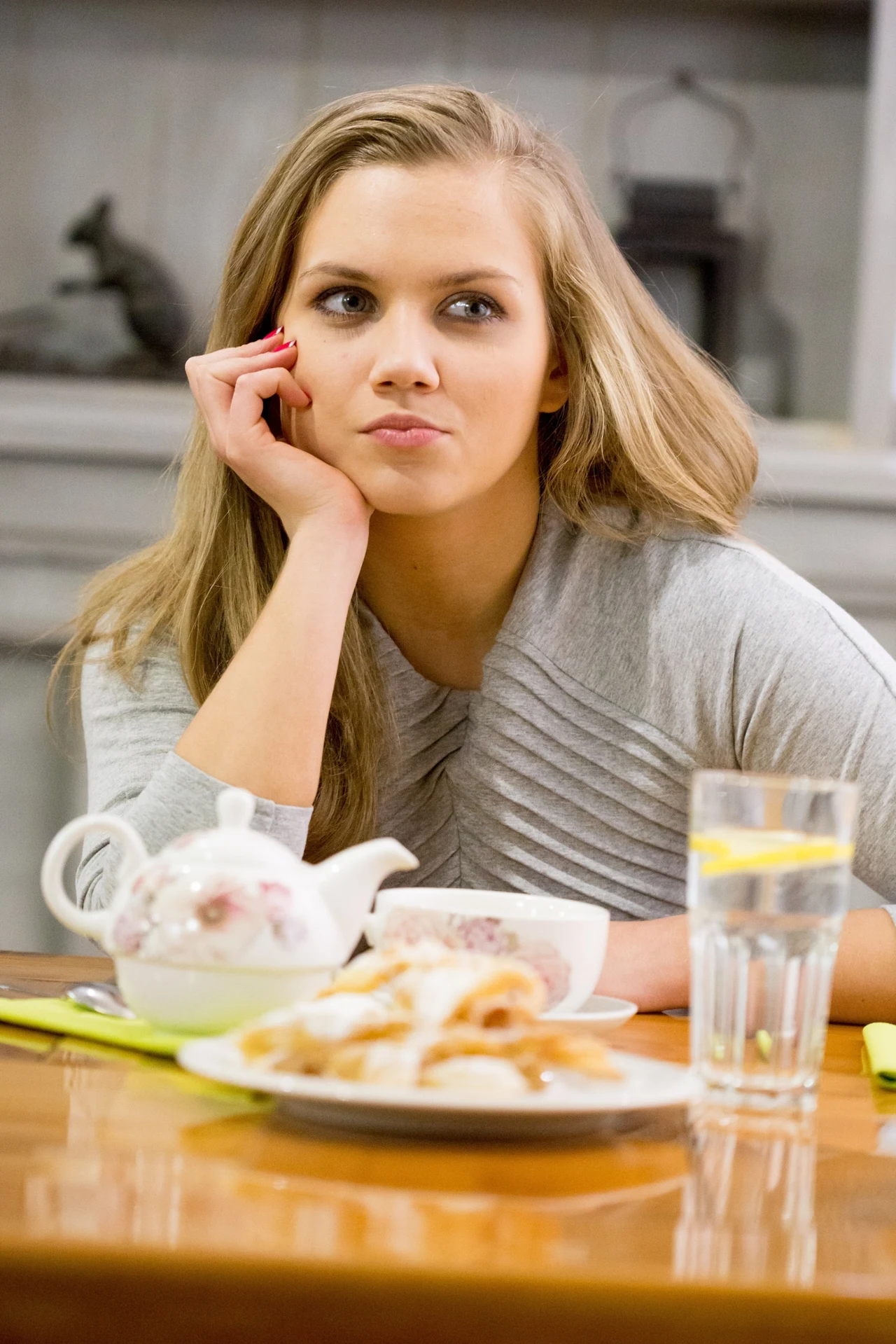 Agnieszka Kaczorowksa na charytatywnej kolacji Agnieszka Kaczorowksa na charytatywnej kolacji