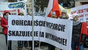 Handlowcy wyszli na ulice 