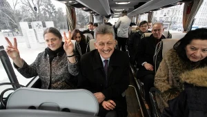 Politycy przed poprzednim wyjazdem do Jachranki