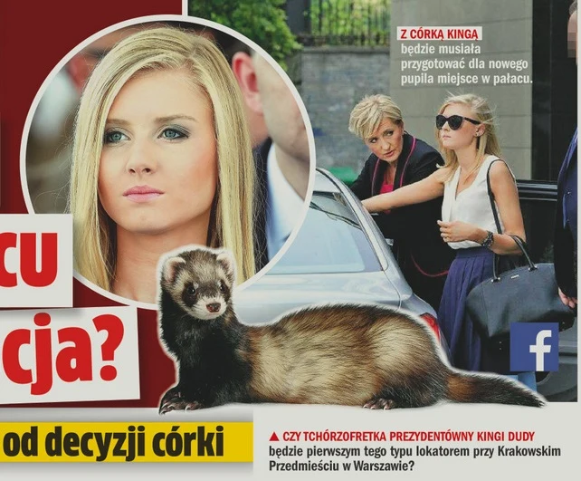 Kinga Duda i jej pupilka