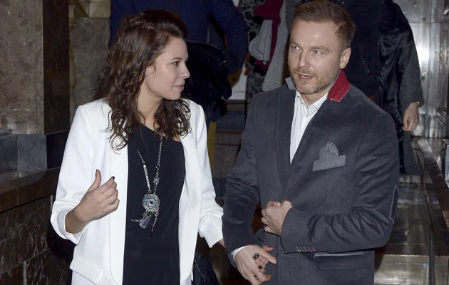 Krystian Wieczorek z ukochaną