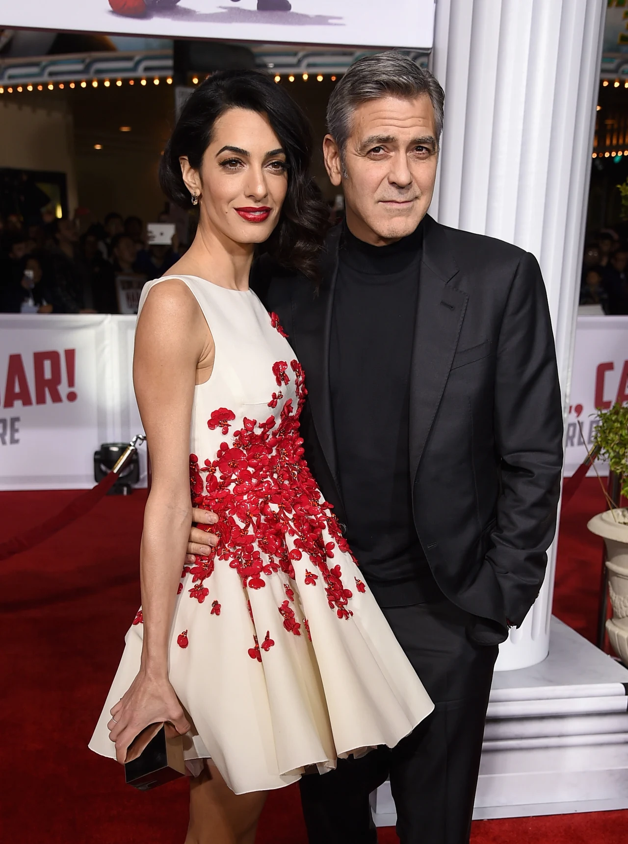 Clooney zdementował plotki o ciąży żony Clooney zdementował plotki o ciąży żony