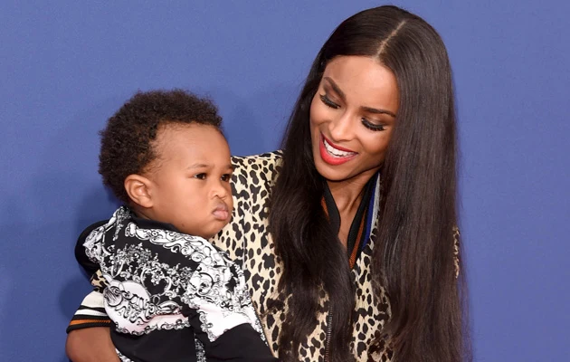 Ciara z synkiem Ciara z synkiem