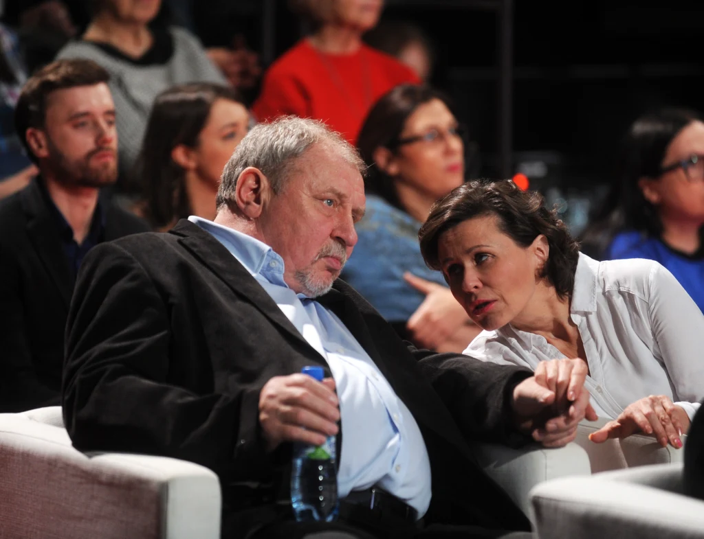 Andrzej Grabowski z żoną Anitą Andrzej Grabowski z żoną Anitą