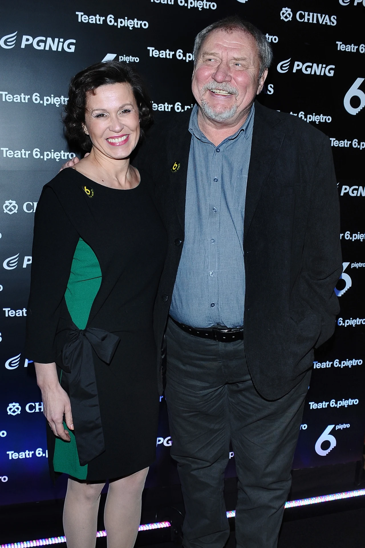 Andrzej Grabowski z żoną Anitą Andrzej Grabowski z żoną Anitą