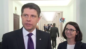 Ryszard Petru i Kamila Gasiuk-Pihowicz