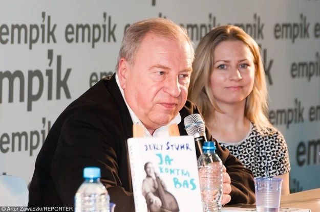 Jerzy Stuhr z córką Marianną Jerzy Stuhr z córką Marianną