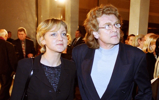 Zbigniew Wodecki z żoną Krystyną