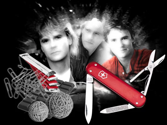 MacGyver i jego nieodłączny towarzysz - Victorinox Huntsman