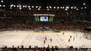 Węgierscy fani kochają hokej. Mecz z Litwą oglądało ponad 7 tys. widzów.