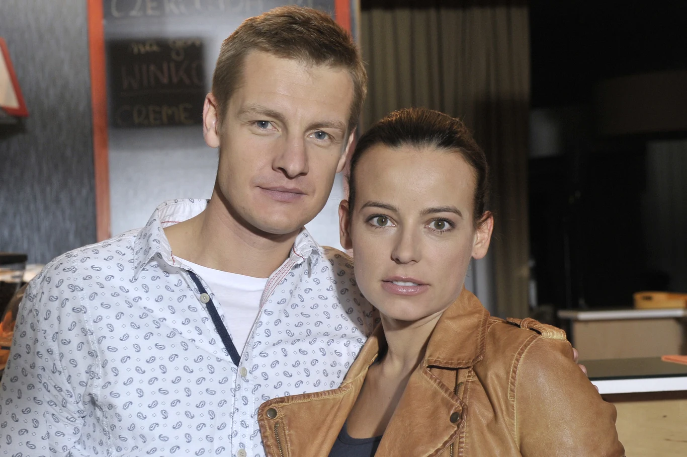 Rafał Mroczek i Anna Mucha Rafał Mroczek i Anna Mucha