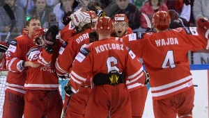 Radość Polaków po zwycięstwie nad Węgrami